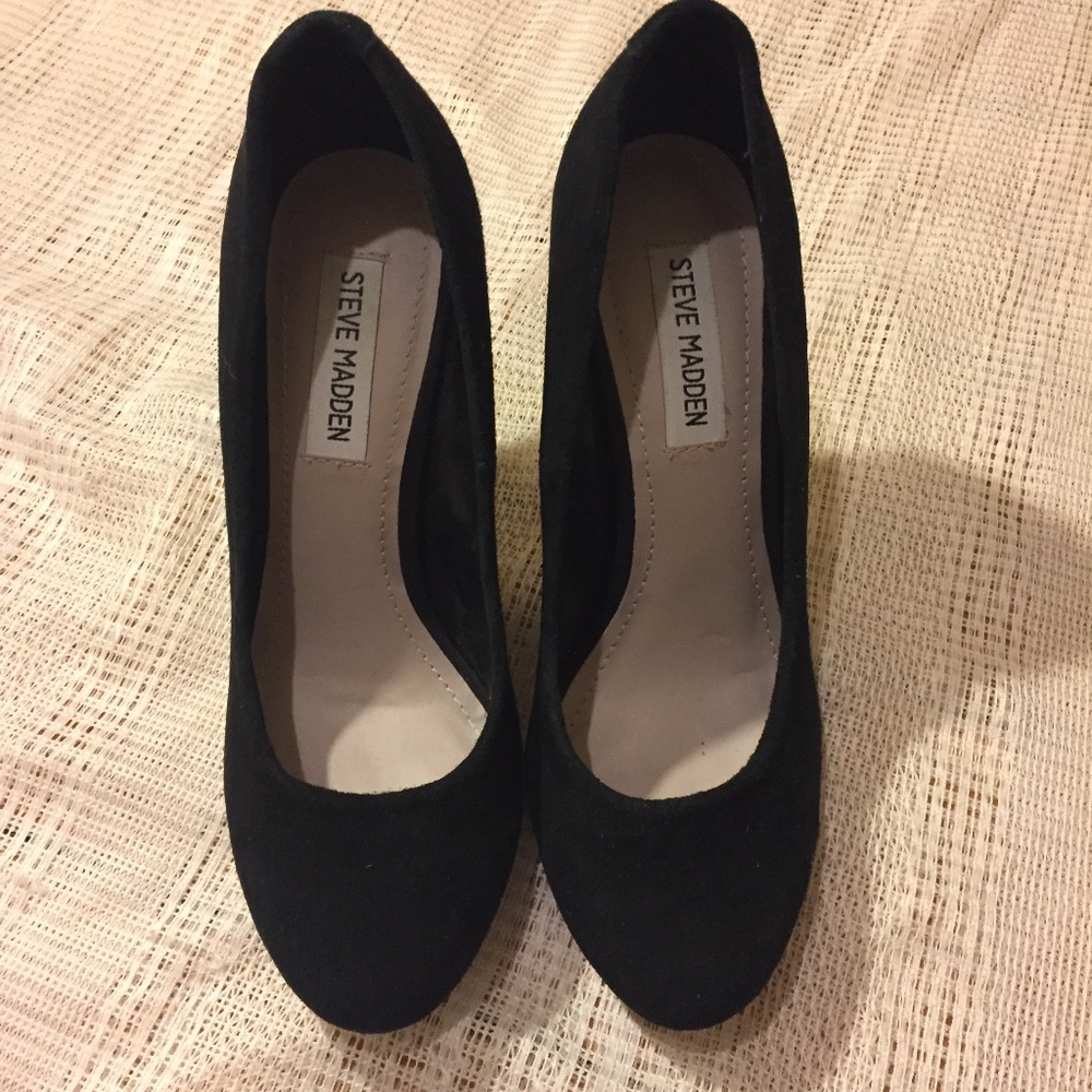Steve Madden Unityy Suede Leather Heels